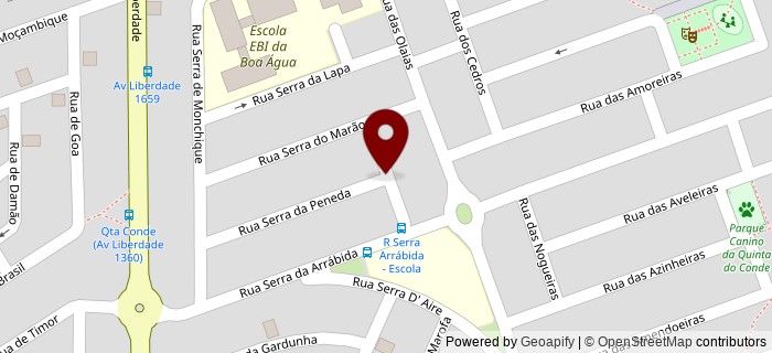 Rua Serra do Caldeir�o, Sesimbra