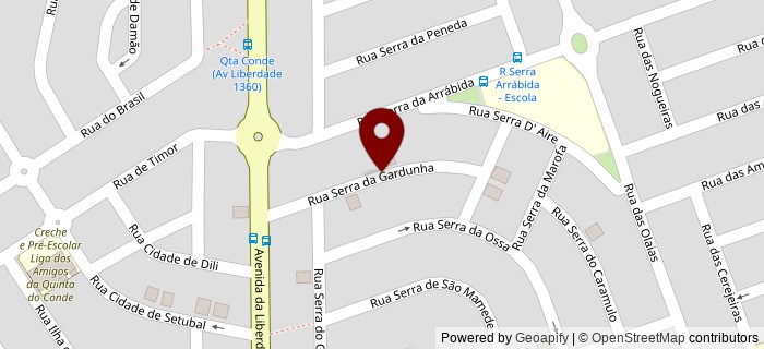 Rua Serra da Gardunha, Sesimbra