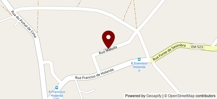 Rua Maluda, Pinhal de Cima