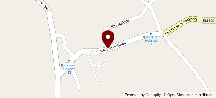 Rua Francisco de Holanda, Pinhal de Cima