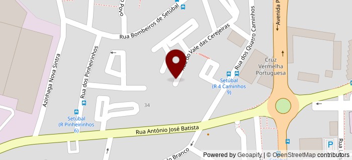 Traseiras da Rua Vale da Cerejeira, Setbal
