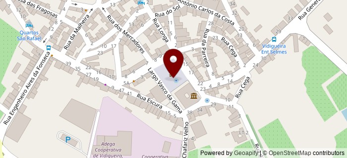 Pra�a Vasco da Gama, Vidigueira