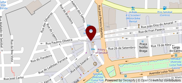 Travessa Marqu�s de Pombal, Set�bal