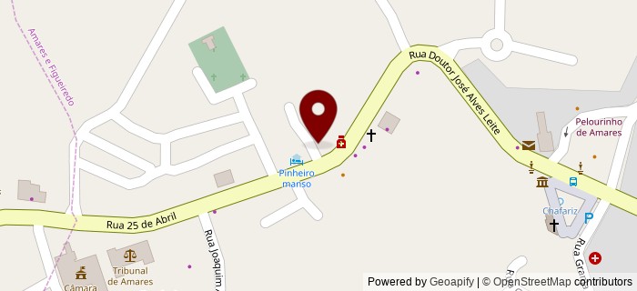 Rua do Pinheiro Manso, Amares