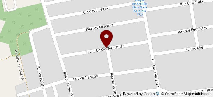 Rua do Cabo das Tormentas, Azeit�o