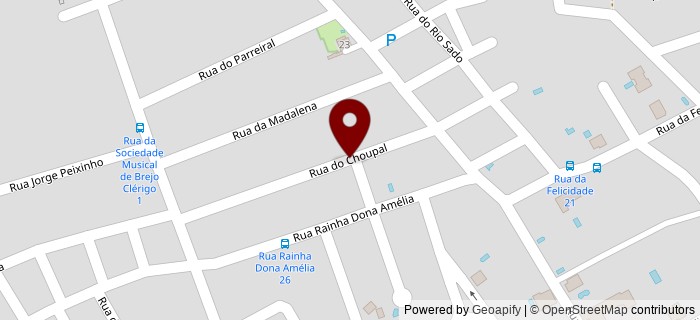 Rua do Choupal, Azeit�o