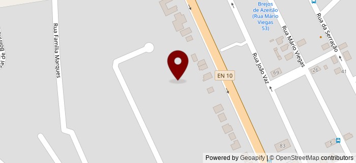 Rua da Escola Prim�ria de Brejo Cl�rigo, Azeit�o