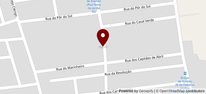 Rua Nova Jardia, Azeit�o