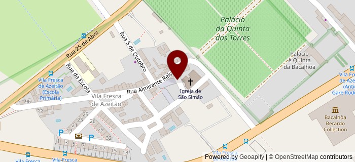 Rua de S�o Sim�o, Azeit�o