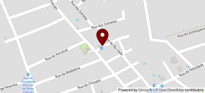 Rua do Rio Azul, Brejos de Azeit�o