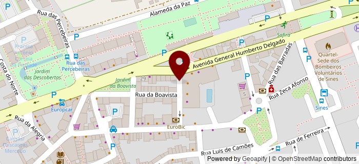 Rua 1� de Dezembro, Sines