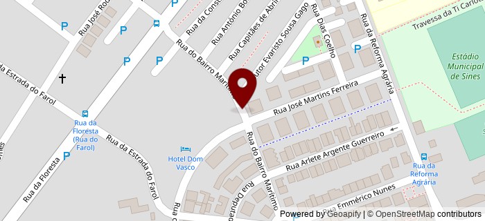 Rua do Bairro Mar�timo, Sines