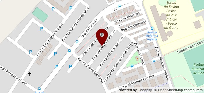 Rua Ant�nio Amaral da Silva, Sines