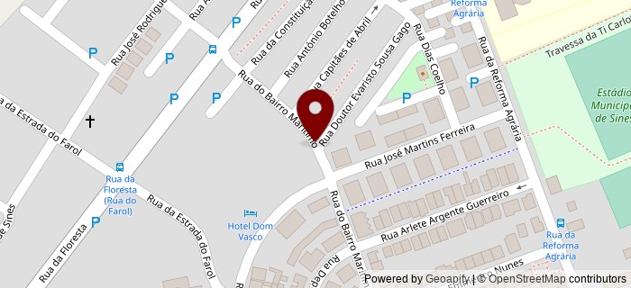 Rua dos Capit�es de Abril, Sines