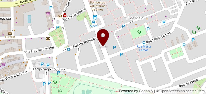 Rua J�lio Gomes da Silva, Sines