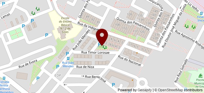 Quinta dos Passarinhos, Sines