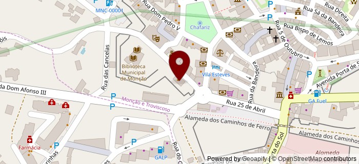 Alameda dos Baluartes, Mon��o