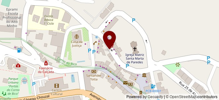 Rua Padre Casimiro Rodrigues de S�, Paredes de Coura