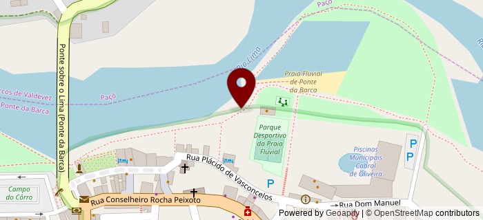 Largo Jardim dos Poetas, Ponte da Barca