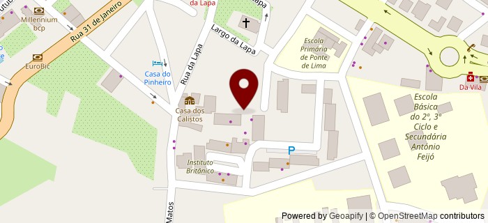 Rua do Monte Redondo, Correlh�