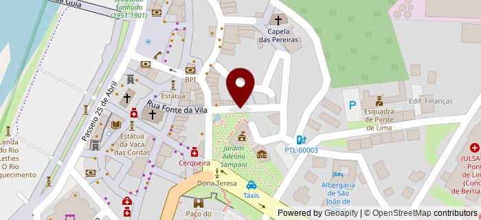 Rua da Fonte de S�o Bento, Ponte de Lima