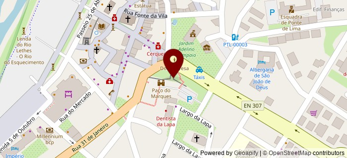 Largo do Pomar do Marqu�s, Ponte de Lima