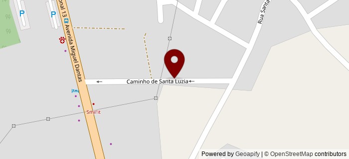 Caminho Santa Luzia, Valen�a