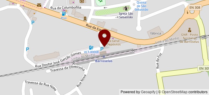 Largo da Esta��o, Barroselas