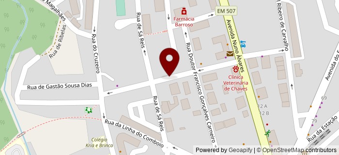 Rua Artur Maria Afonso, Chaves