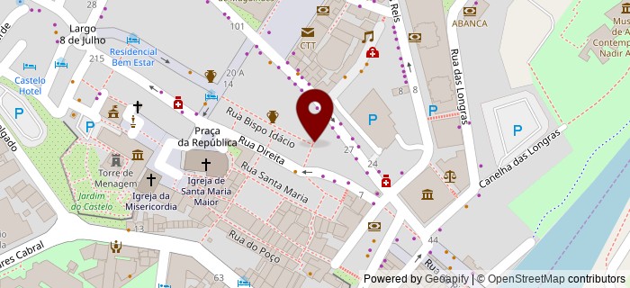 Ladeira Brecha, Chaves