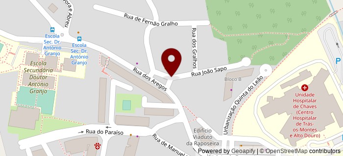 Rua Carvalhal, Chaves