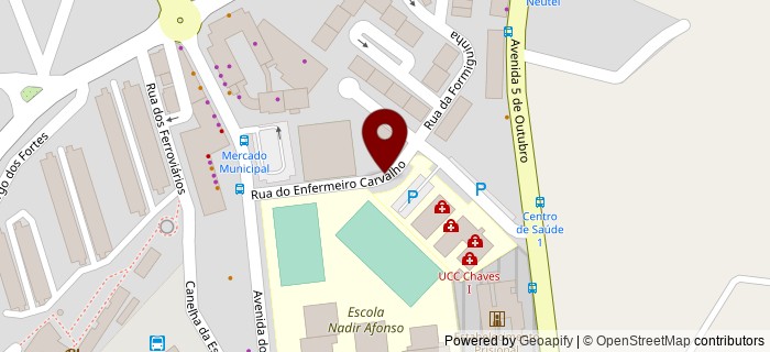 Rua Enfermeiro Carvalho, Chaves