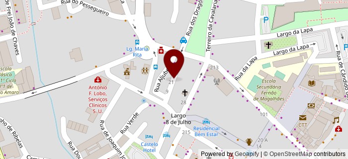 Rua Padre Joaquim Marcelino da Fontoura, Chaves