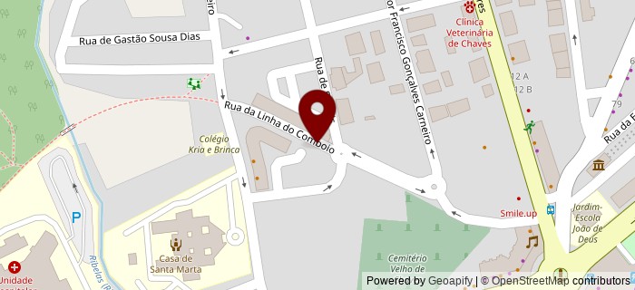 Rua Linha do Comboio, Chaves