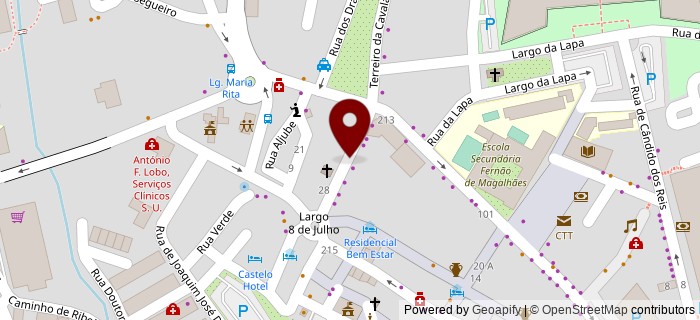 Rua 1� de Dezembro, Chaves