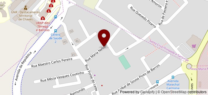 Rua Maria Nelson, Chaves