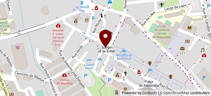 Largo 8 de Julho, Chaves