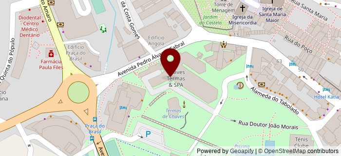 Caminho Ribelas, Chaves