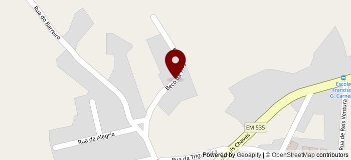 Beco Trigueiri�a, Chaves