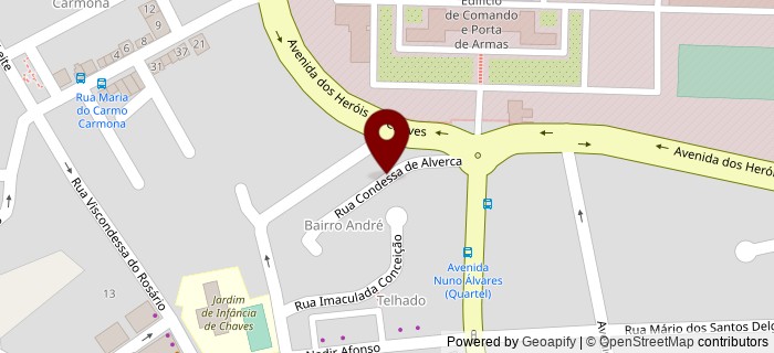 Rua Condessa Alverca, Chaves