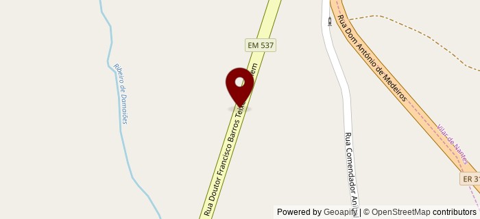 Rua do Tendeiro, Chaves