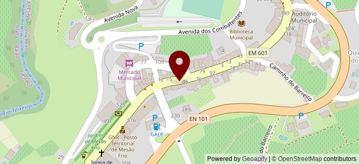 Caminho da Ribeira da Rede, Mes�o Frio