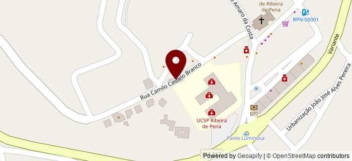 Rua Camilo Castelo Branco, Ribeira de Pena