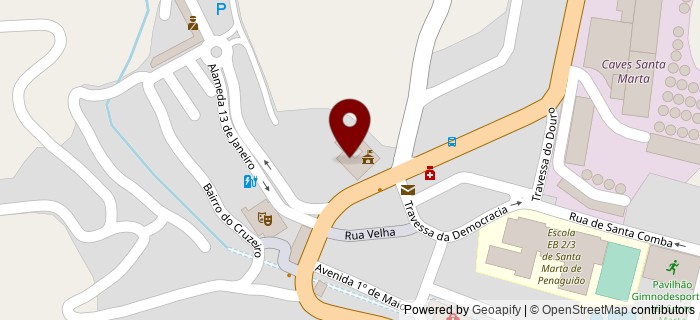 Cal�ada de Tr�s-da-C�mara, Santa Marta de Penagui�o