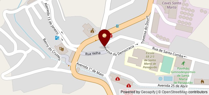 Rua da Democracia, Santa Marta de Penagui�o