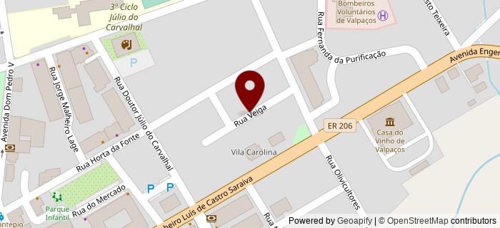 Rua da Veiga, Valpa�os