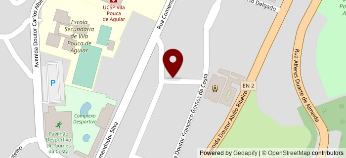 Rua Doutor Joaquim Costa Pina, Vila Pouca de Aguiar
