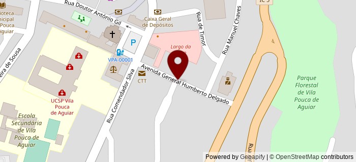 Avenida General Humberto Delgado, Vila Pouca de Aguiar
