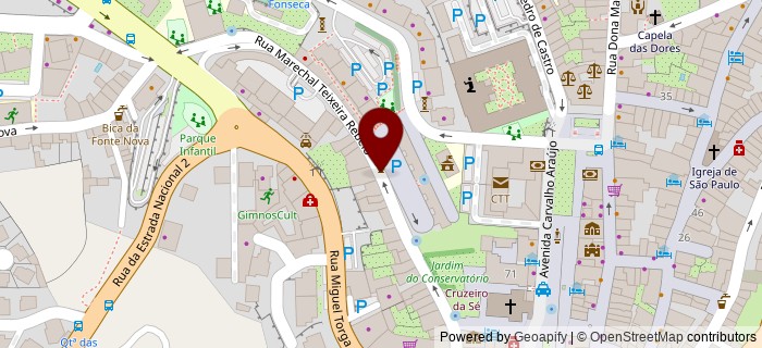 Rua Marechal Teixeira Rebelo, Vila Real