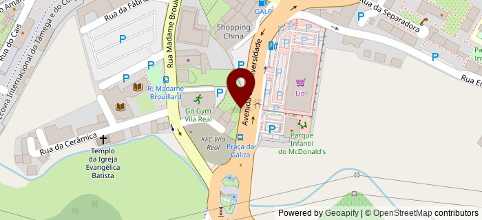 Pra�a da Galiza, Vila Real